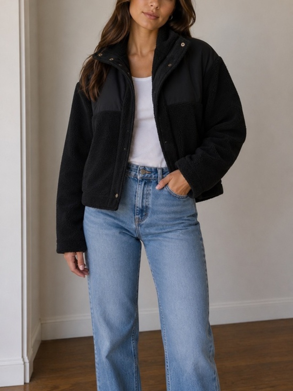 New Peyton black jacket lovers and friends size Small